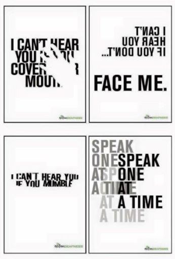 Self-advocacy posters