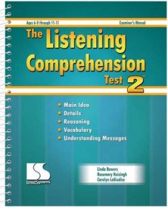 Listening Comprehension Test 2