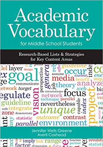 Academic Vocabulary for Middle Schoolers