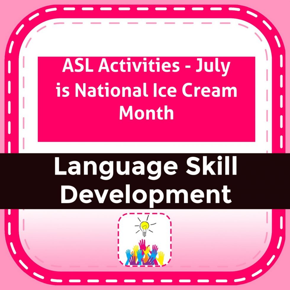 I Want Ice Cream In Asl at Christian Acton blog