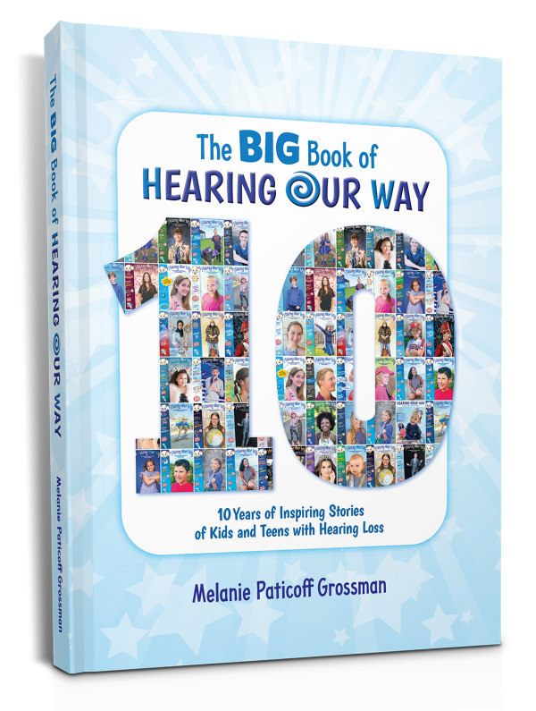 Picture of a book with title The Big Book of Hearing Our Way.
