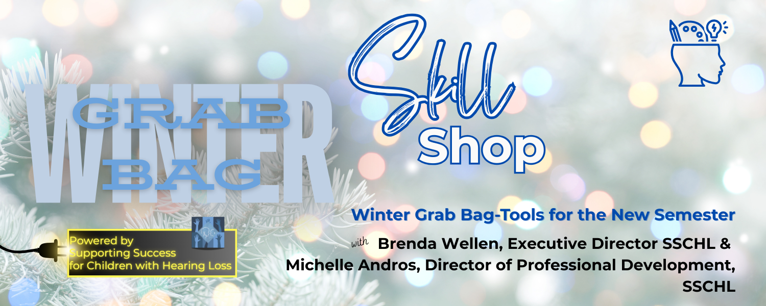 soft Christmas lights in background against text