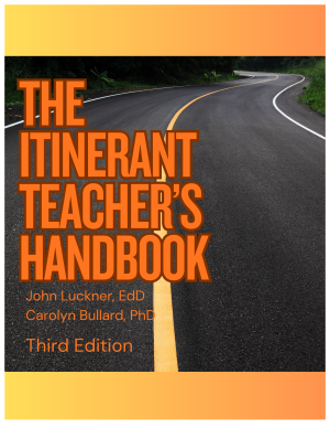 book cover with title and a background picture of a 2-lane road.